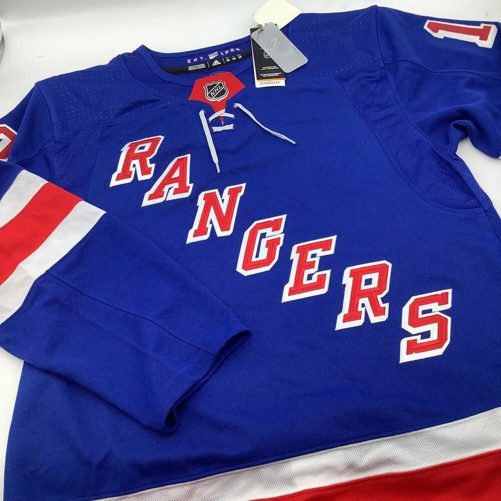 Adidas Primegreen Mens NY Rangers Lafreniere #13‎ NHL Hockey Jersey Size 50 NWT